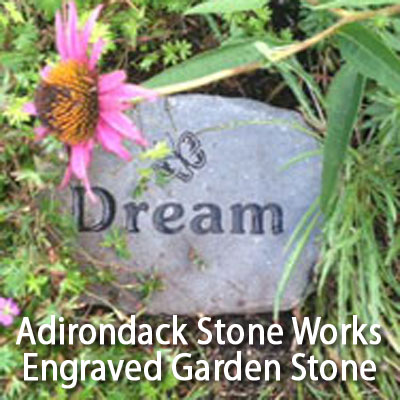 Engraved Garden Stone from Adirondack Stone Works: Product Review