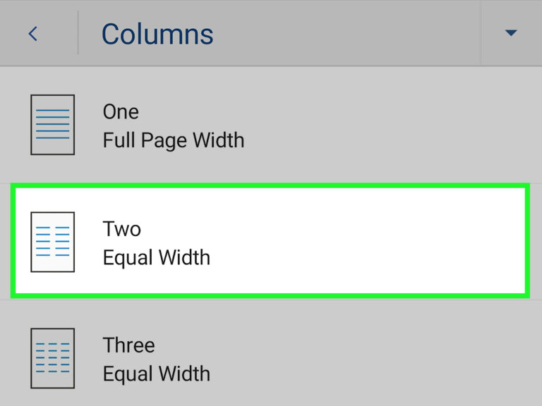 How to : 2 Easy Ways to Make Two Columns in Microsoft Word