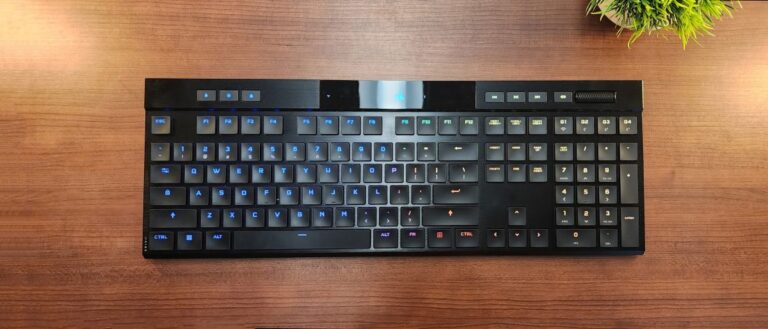 Corsair K100 Air Wireless RGB Review: Thin Is In