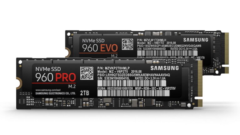 Samsung’s 960 Evo, 960 Pro Offer Huge Capacity, Blistering Speed