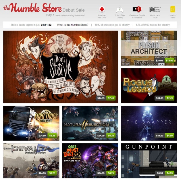 Humble Bundle Reveals Permanent Humble Store