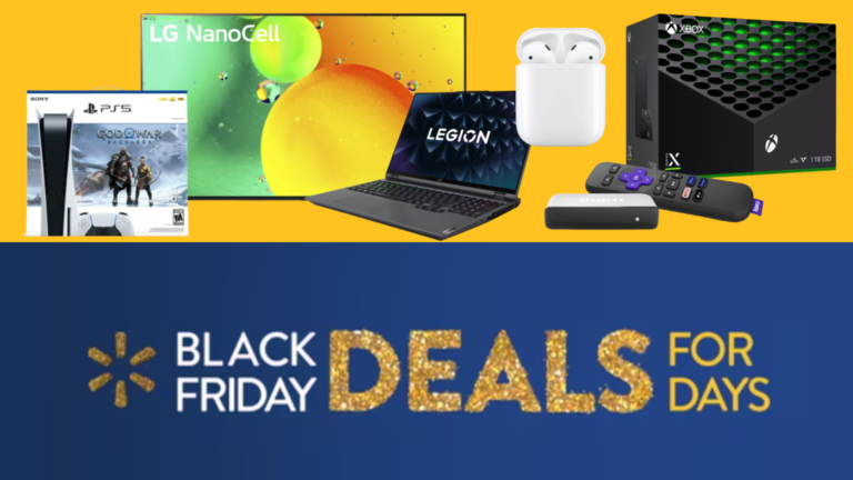 Walmart Black Friday ‘Deals for Days’ Sale: Best Picks on PCs, Tablets, TVs, More