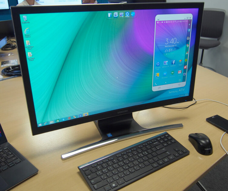 Samsung Tips Curved All-in-One, ‘Blade-Thin’ ATIV Book 9