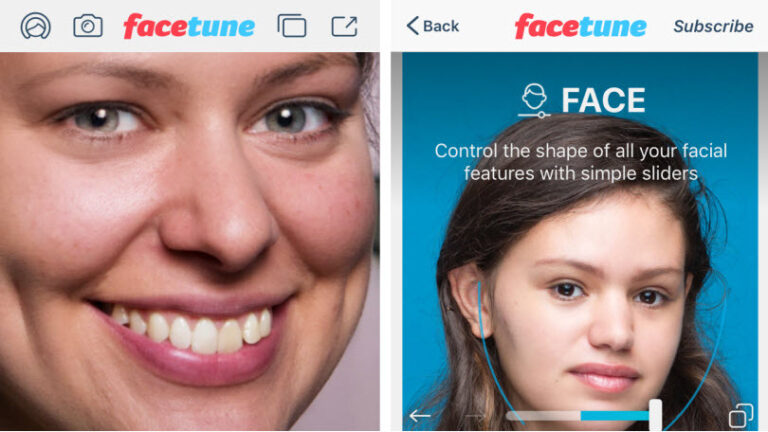 Facetune 2 App Debuts Live Face Editing