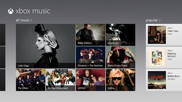 Xbox Music Lands on iOS and Android, Free Web Streaming Added