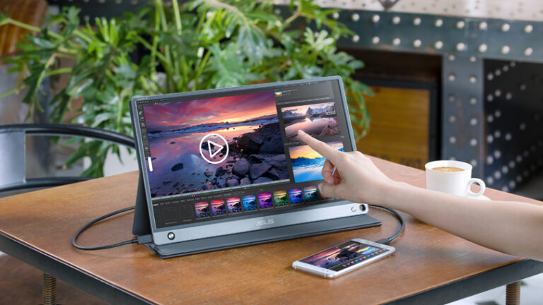 Asus ZenScreen Touch Is a Second Display for Laptops, Smartphones