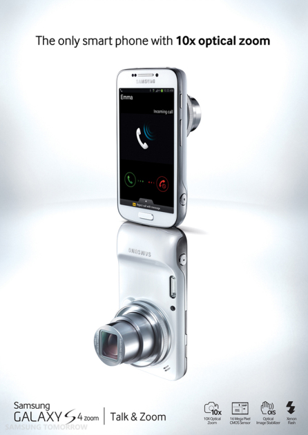 Samsung Galaxy S4 Zoom Headed to AT&T