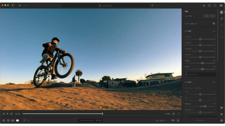 Lightroom Now Lets You Edit Videos