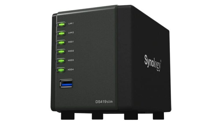 Synology DiskStation DS419slim Review