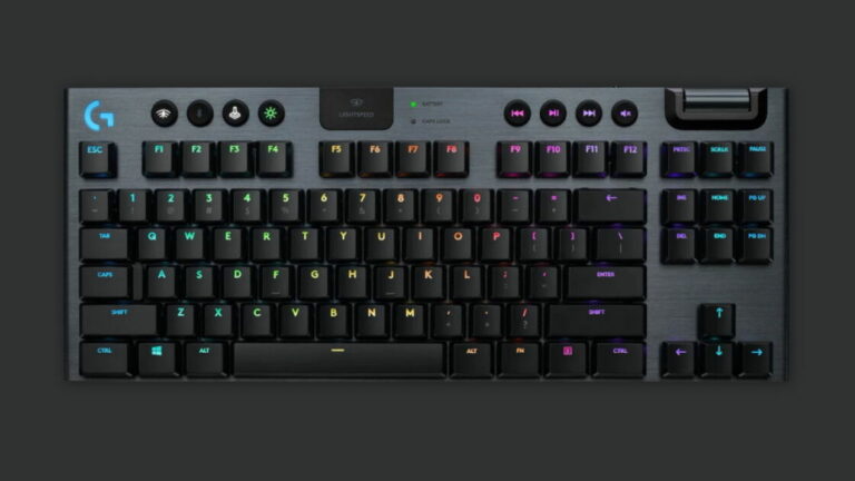 Logitech Launches G915 TKL Wireless RGB Mechanical Gaming Keyboard