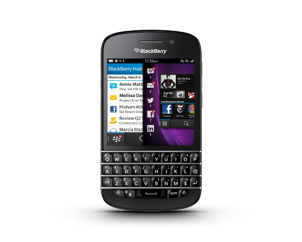 BlackBerry Q10 Headed to AT&T June 21 for $200