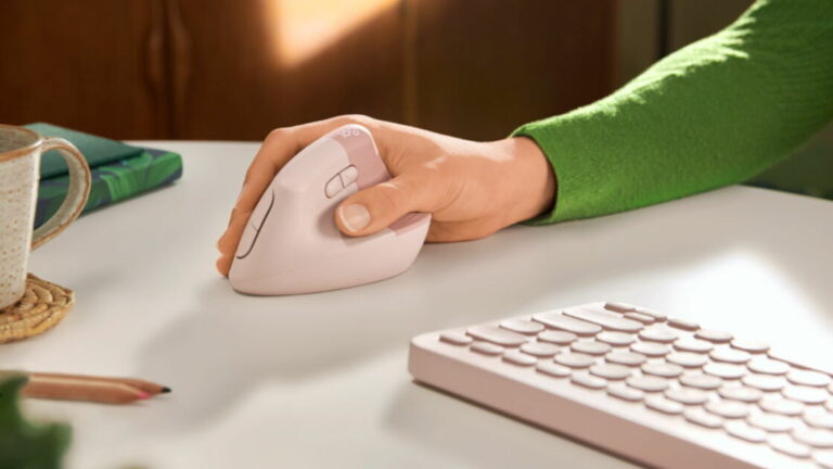 Logitech Launches a Vertical Mouse for Smaller Hands