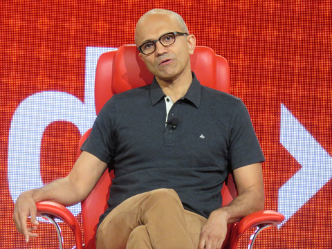 Microsoft’s Nadella Talks ‘Post-Post-PC Era’