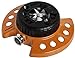 Dramm ColorStorm 9 Pattern Turret Sprinkler - Orange