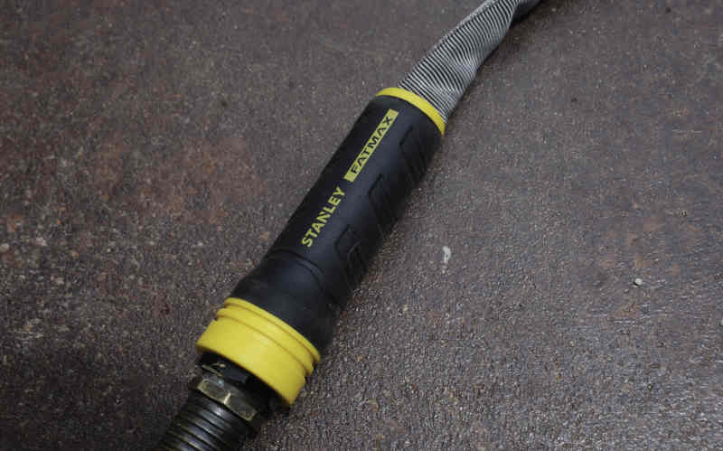 stanley fatmax exojacket hose coupling