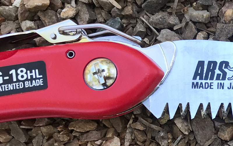 ARS Folding Hand Saw adjustment screw