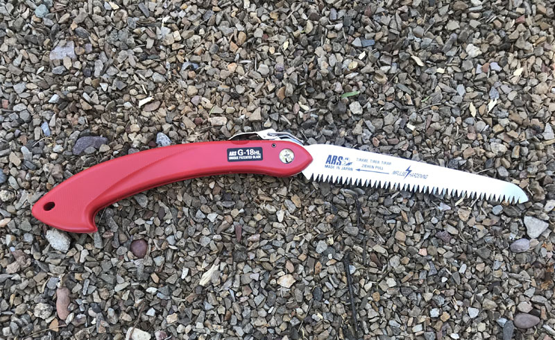 ARS folding hand saw straight blade