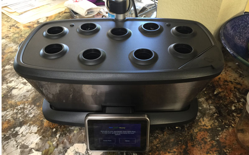 AeroGarden empty seed pod holes