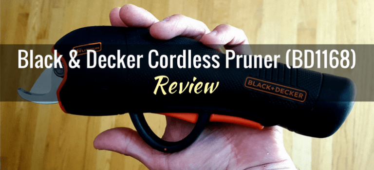 Black & Decker Cordless Pruner (#BD1168): Product Review