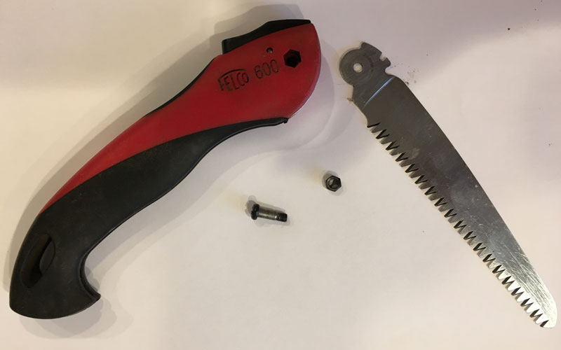 Felco-600-Folding-Saw-disassembled