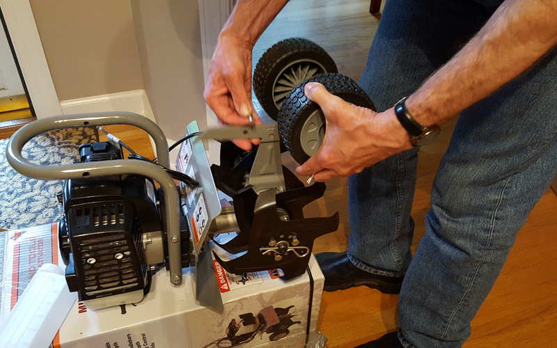 Hand Tools Mini Cultivator wheel connector slot