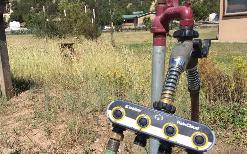 Melnor raincloud well system faucet
