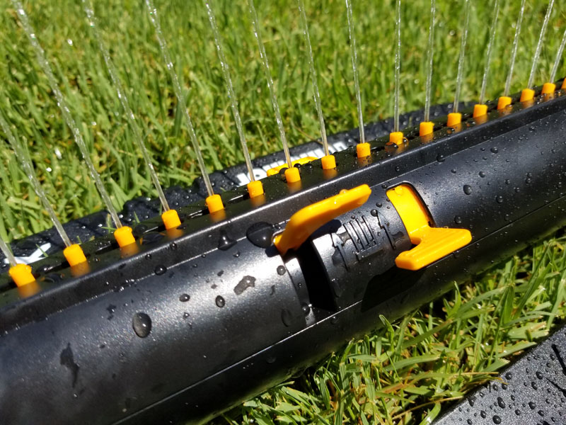 Melnor XT Turbo Oscillating Sprinkler width adjustments