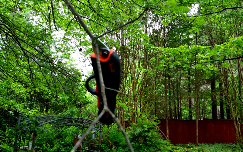 Black & Decker’s cordless pruner model BD1168 maiden cut