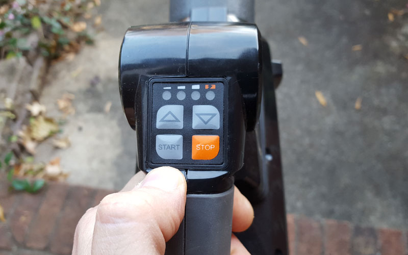 Redback 120V Blower easy controls