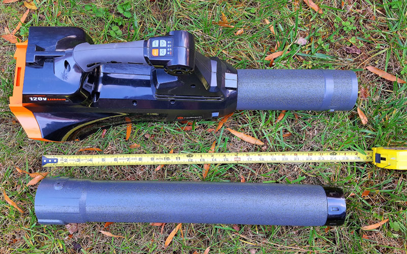 Redback 120V Blower tube detached