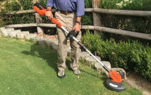 Redback 40V Lithium Ion Cordless String Trimmer Opening Shot