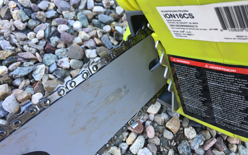 Sunjoe Chainsaw bucking teeth small