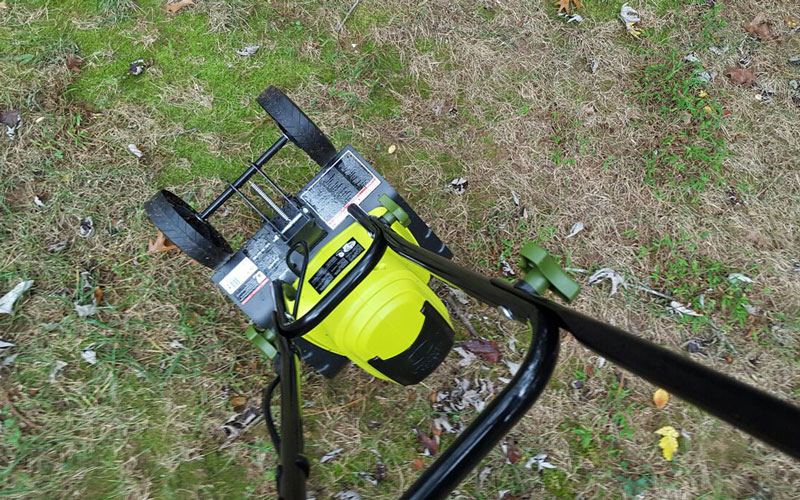 Sun Joe Cultivator close wheelbase