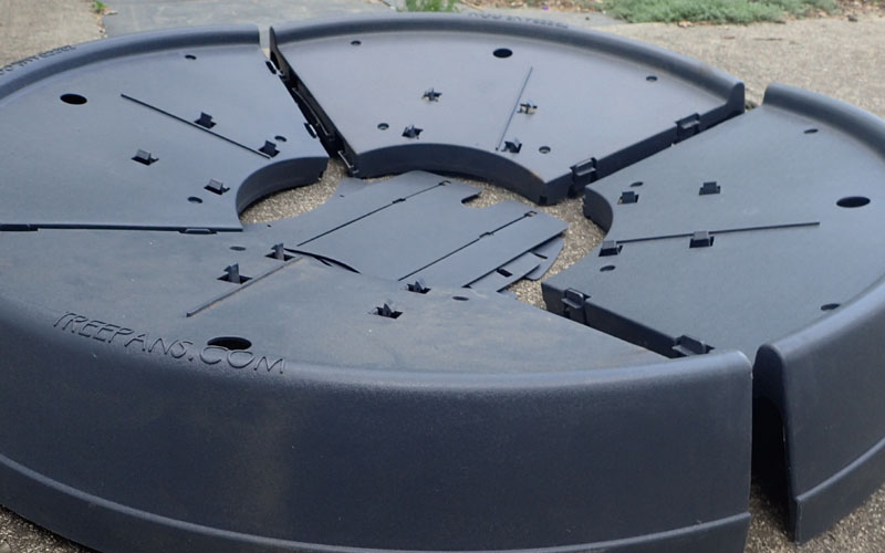 Tree Pan unassembled