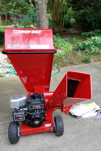Troy Bilt Chipper Shredder fully assembled