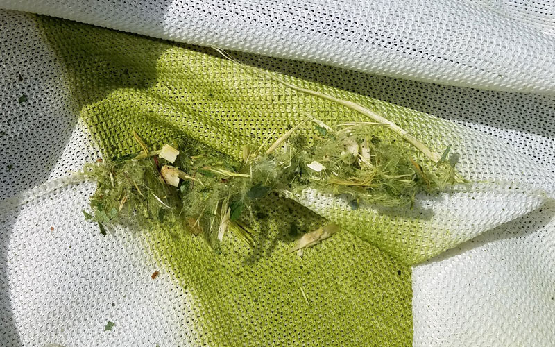 Troy-Bilt Chipper Shredder chipper bag damage