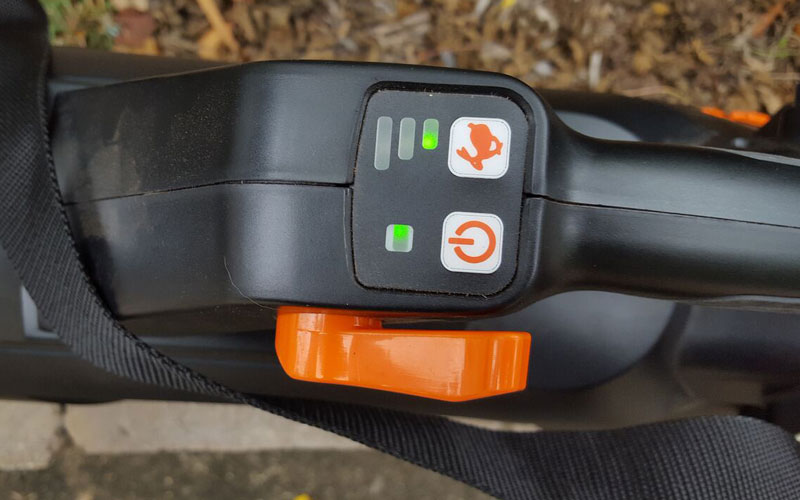 Yard Force Blower Power function display