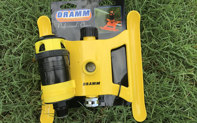 Dramm 4 pattern sprinkler packaging