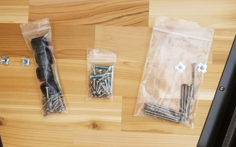 Rolling U-Garden parts