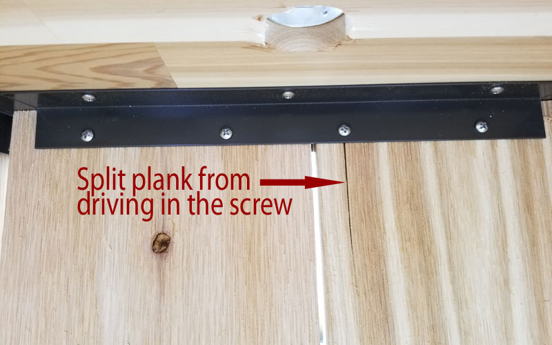 Rolling u-garden split plank