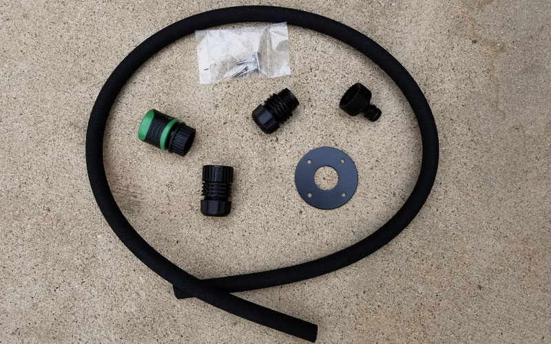 Rolling U-Garden watering parts