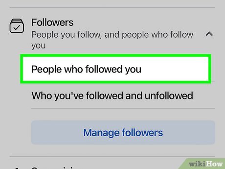 Step 9 View your followers...