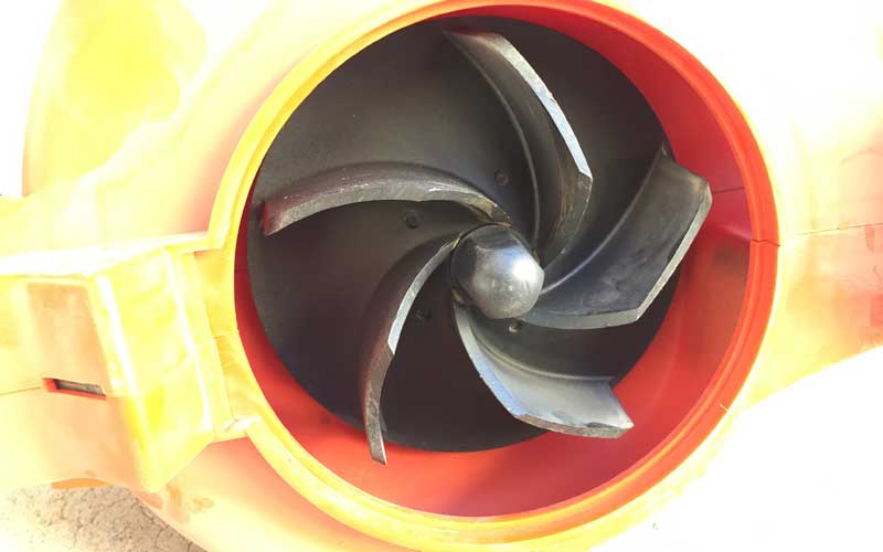 impeller on Black & Decker high performance blower/vac/mulcher
