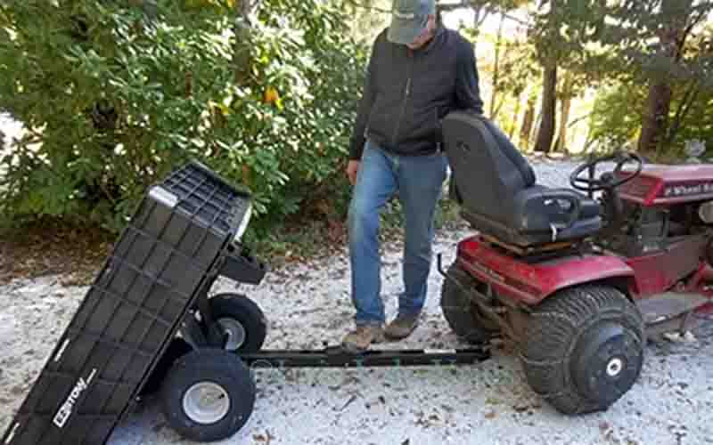 EZ-Stow Hauler Cart Foot Pedal