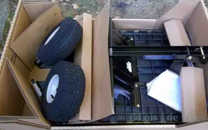 EZ-Stow Hauler Cart Packaging