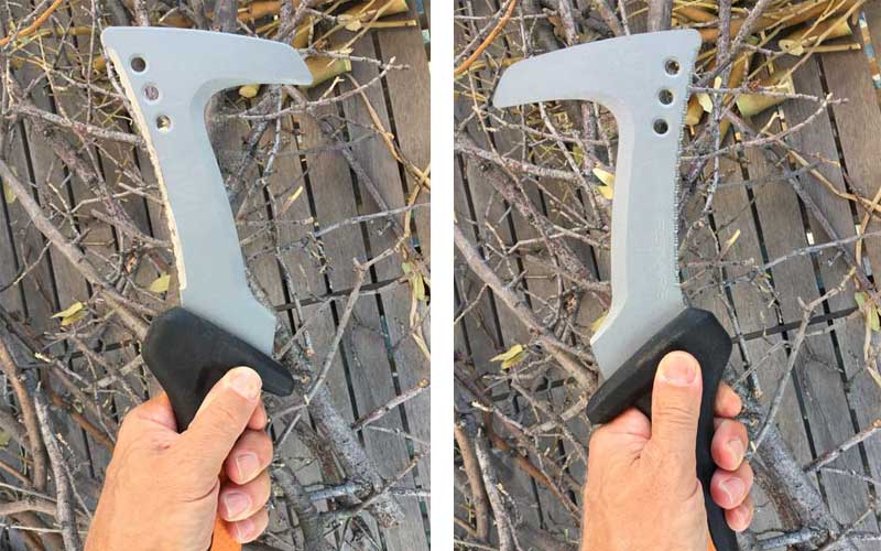 handle on Fiskars Billhook