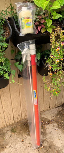 A novel new idea for dispensing herbicides and fertilizers