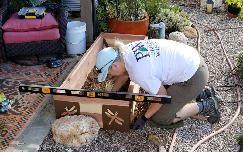 Instabrace leveling the ground