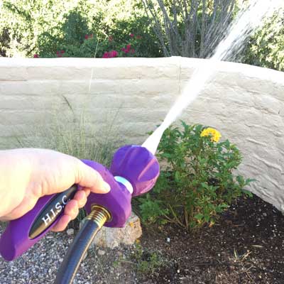 Ultimate Hose Nozzle spraying