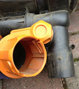 WORX WG502 attachments get stuck